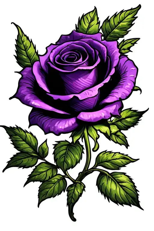 A Single Purple Rose