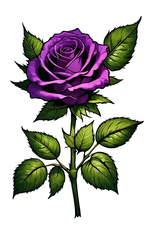 A Single Purple Rose
