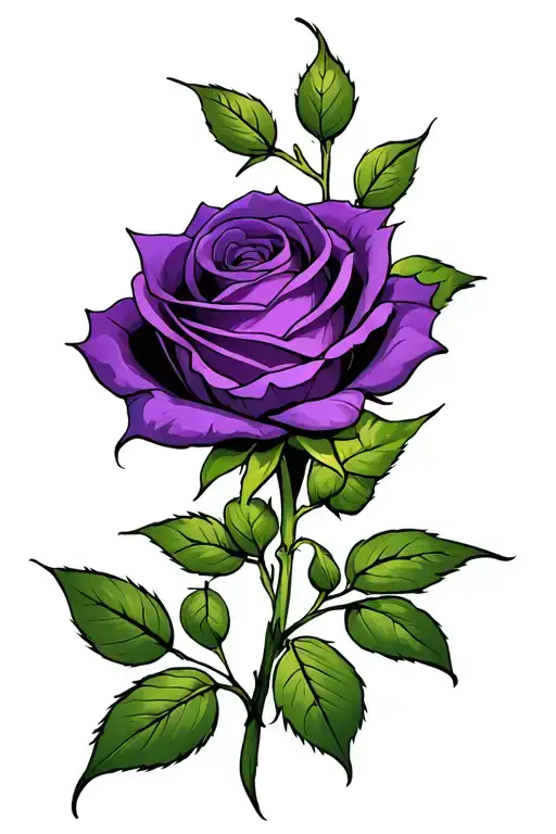 A Single Purple Rose