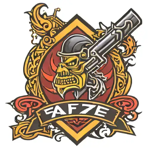 Faze Logo With The Word Thugs