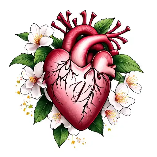 Real Heart Cherry Blossom Flowers With A Name