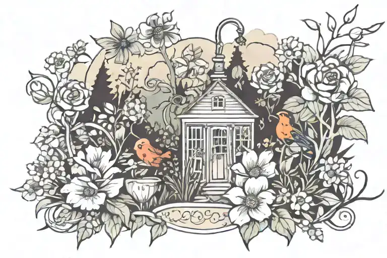 Garden Scene