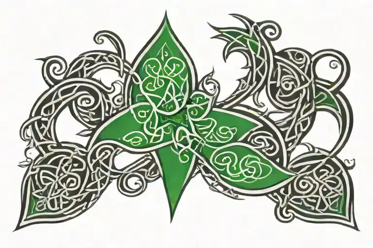Celtic Irish Tribal Design