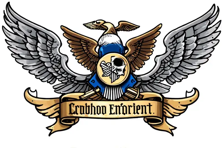A Law Enforcement Tattoo Design