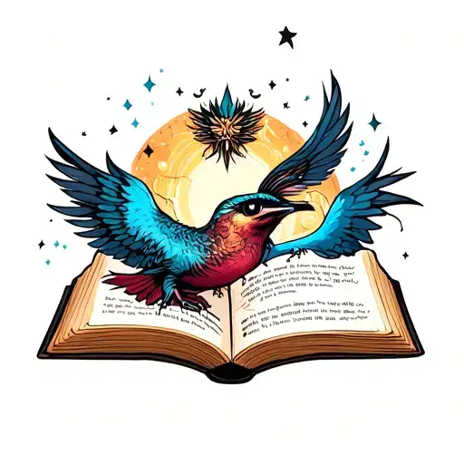 A Book Open With Andarna And Tairn Flying Out Make It Look Magical Thoigh