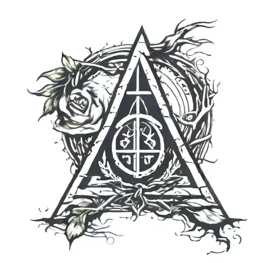 Deathly Hallows Symbol Electrical
