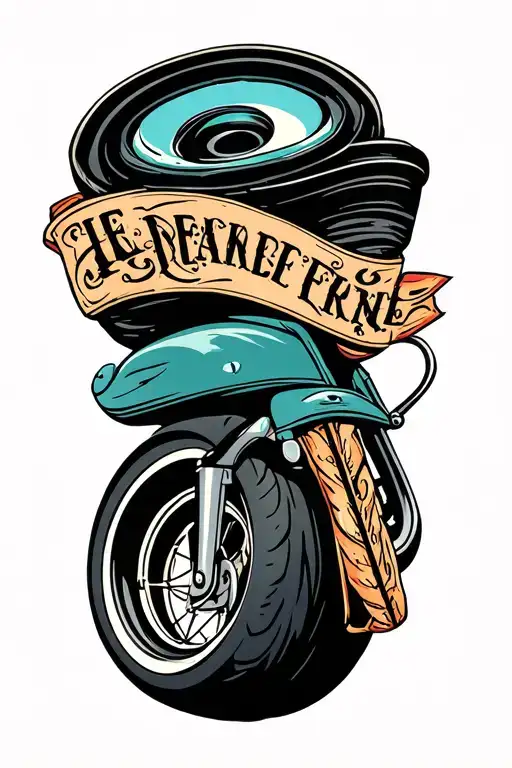 Bike Tire Camera Lens