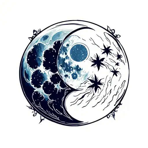 Full Moon With The Top Cut Off