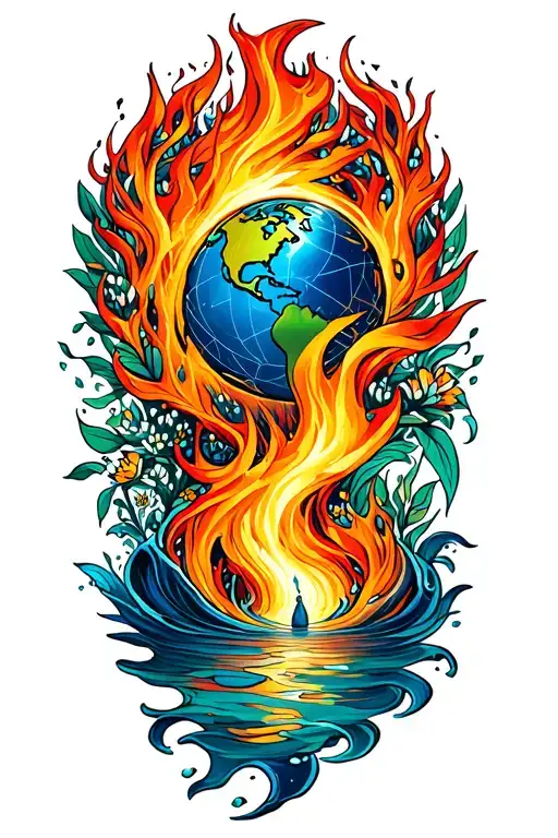 Fire Water Earth