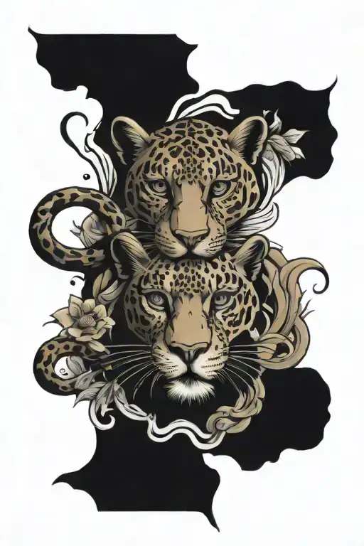 Panter Face Split In 2