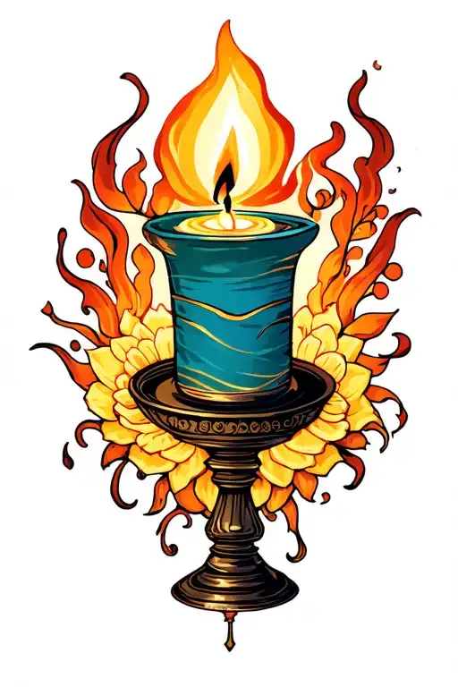 Candle Burning