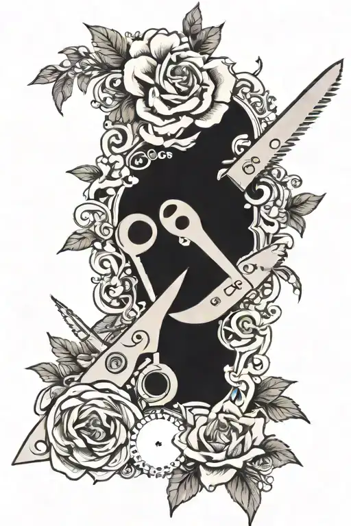 Hand Saw Each Other Flourish