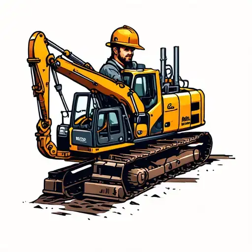 Pipeline Construction Scene