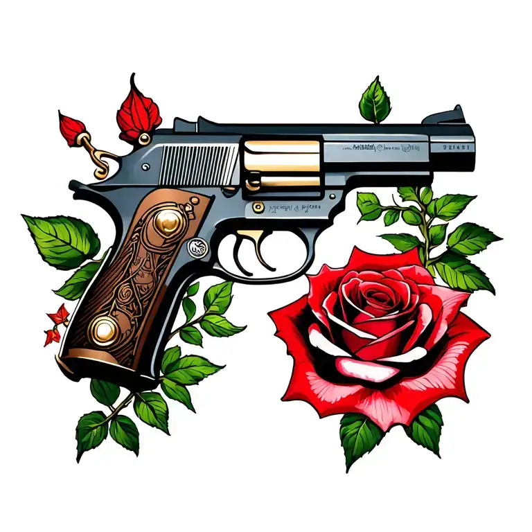 A Gun And A Rose