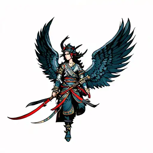 Something That Is Linked To Angel Or Samurai