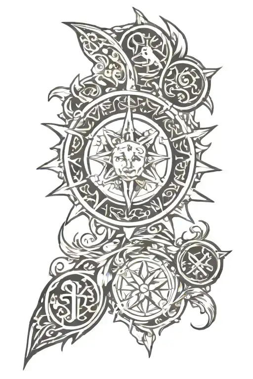 Sun Money Children Happiness Health Runes