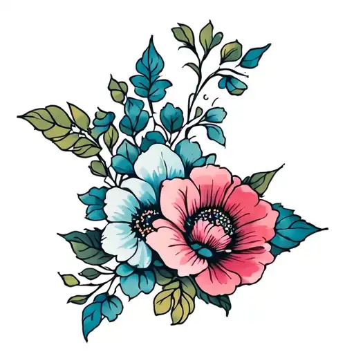 Flowers Intertwined