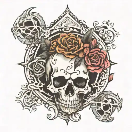 Skull Surrounded