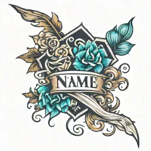 Name Tattoo Inspired