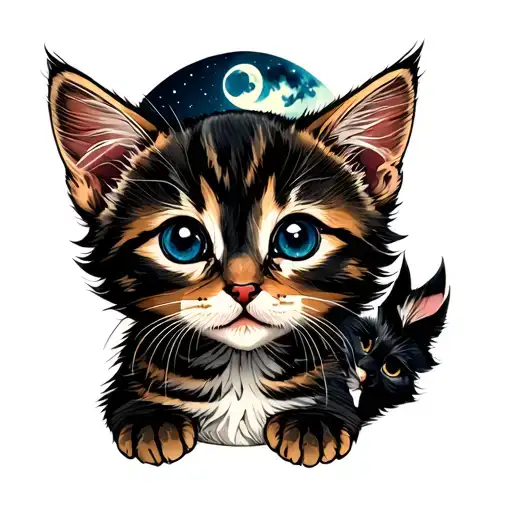 Kittens First Full Moon