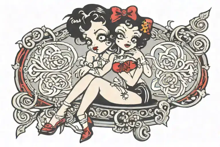 Betty Boop Bondage