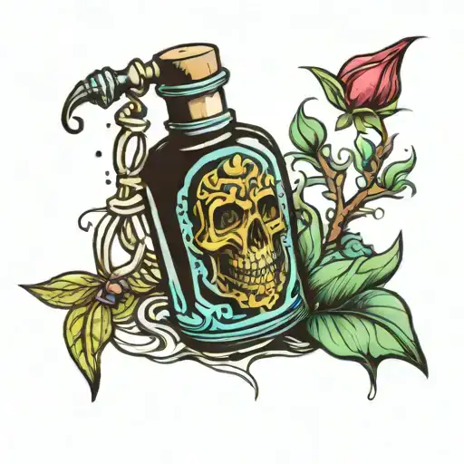 Aqua Tofana Poison Bottle