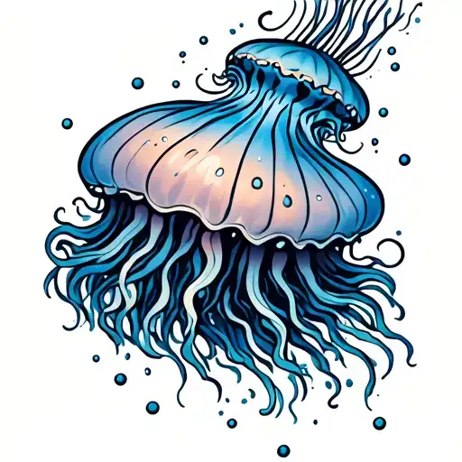 Jellyfish Swimming