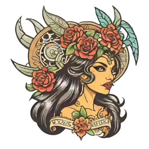 Mexican Astec Princess