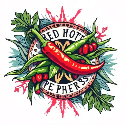 Red Hot Chili Peppers On Wrist