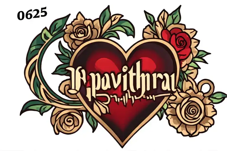 Pavithra Name With 0625 Number With Heart Pulse Coming