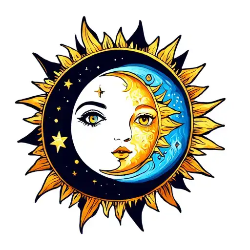 Sun Moon And Stars