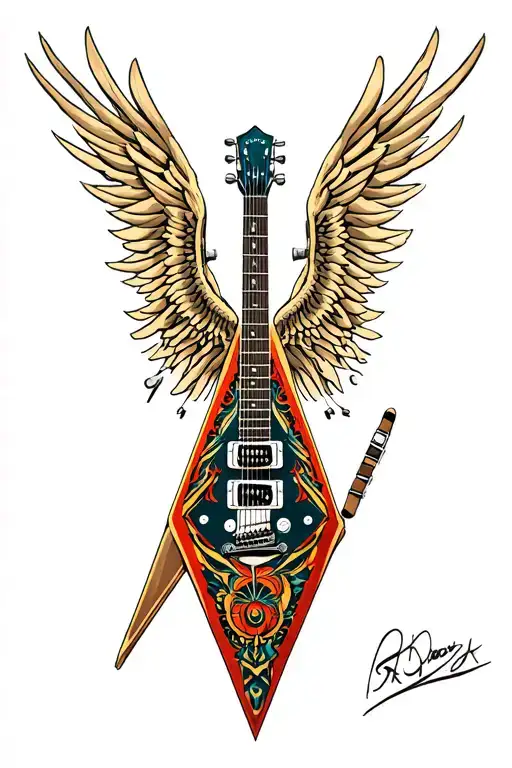Flying V Guitar