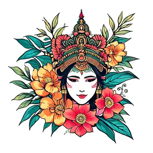 Bali Traditional Inspired Tattoo Barok