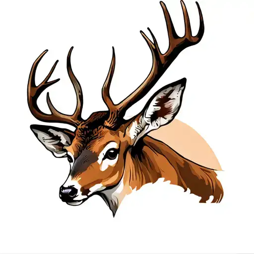 Deer Tracks Going In And Out Of The Skin Yeah