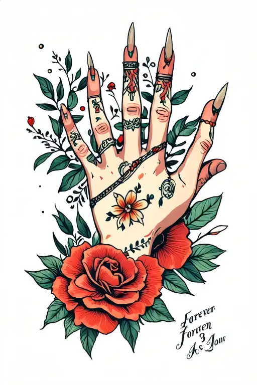 Forever 26 Hand