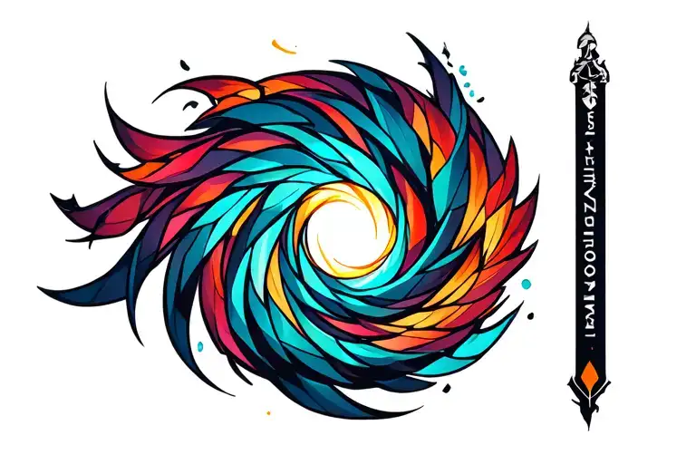 Solo Leveling From Shoulder To Elbow Spiraling Polygons