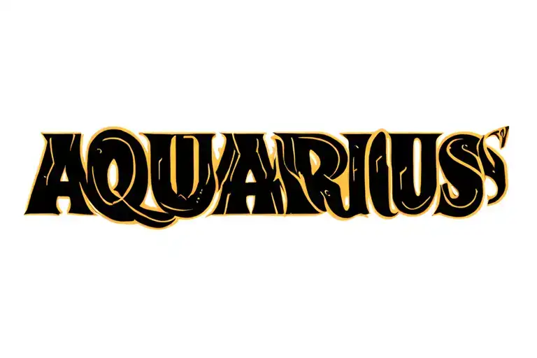 Zodiac Sign Aquarius Zodiac Symbol
