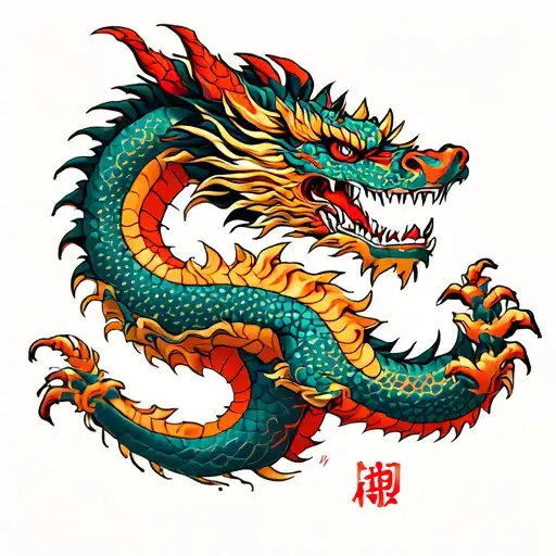 Yakuza Dragon Sleeve