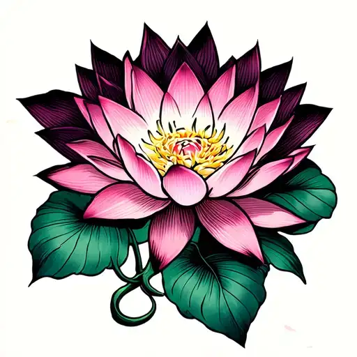 Japanese Lotus Flower