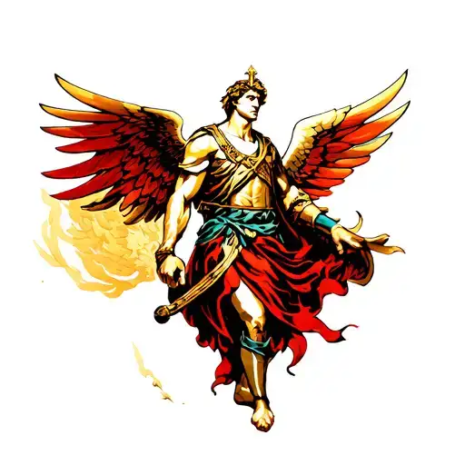 Can You Make Neotraditional Archangel Michael With Army Of Heaven Besides Him