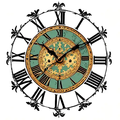 Juice Wrld 999 Roman Numeral Clock