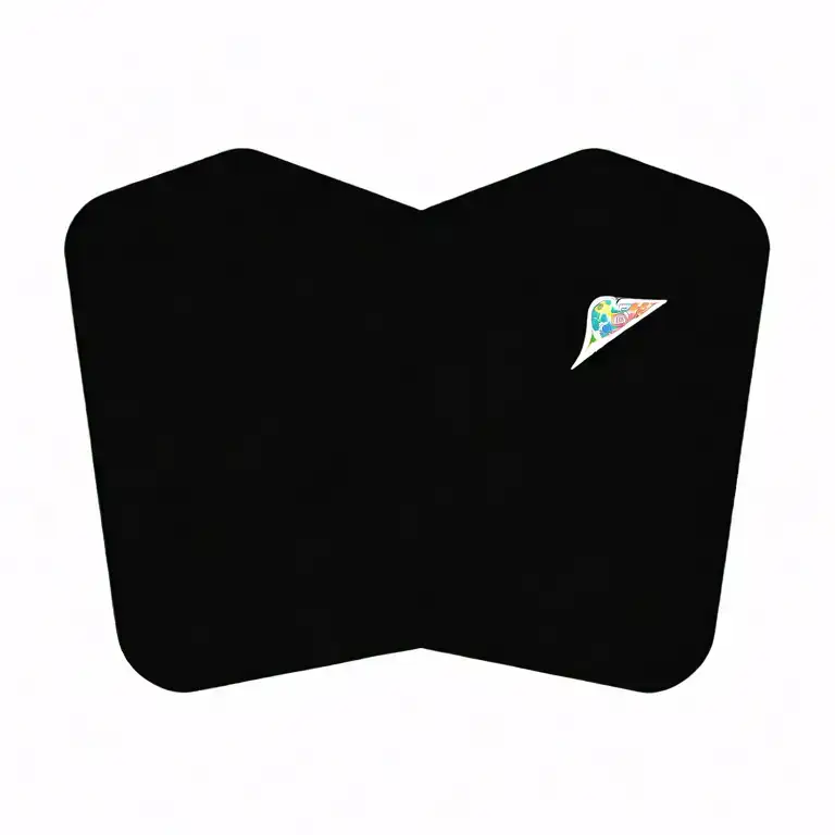 A Colorful Tie Dye Skateboard With Art Supplies Scattered Around It