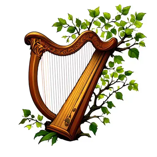 Poplar Tree With Harps