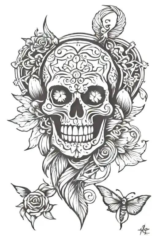 Funny Traditional Tattoo Design