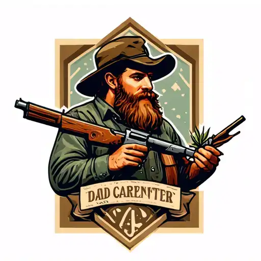 Dad Carpenter Hunting Memorial