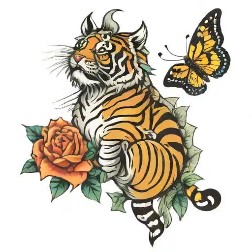 Tiger Butterfly
