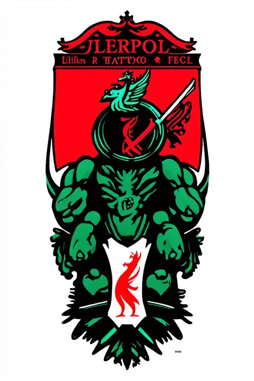 Space Marine Liverpool Fc Maltese Flag