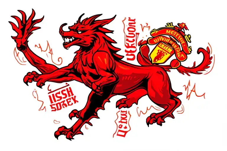 Manchester United Red Devil