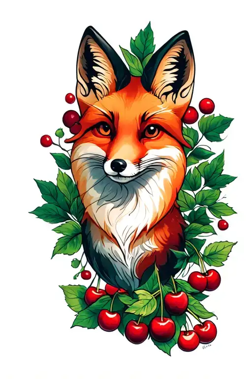 Cherry Berry And Fox