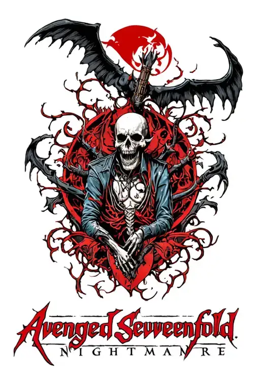 Avenged Sevenfold Nightmare Album Cover